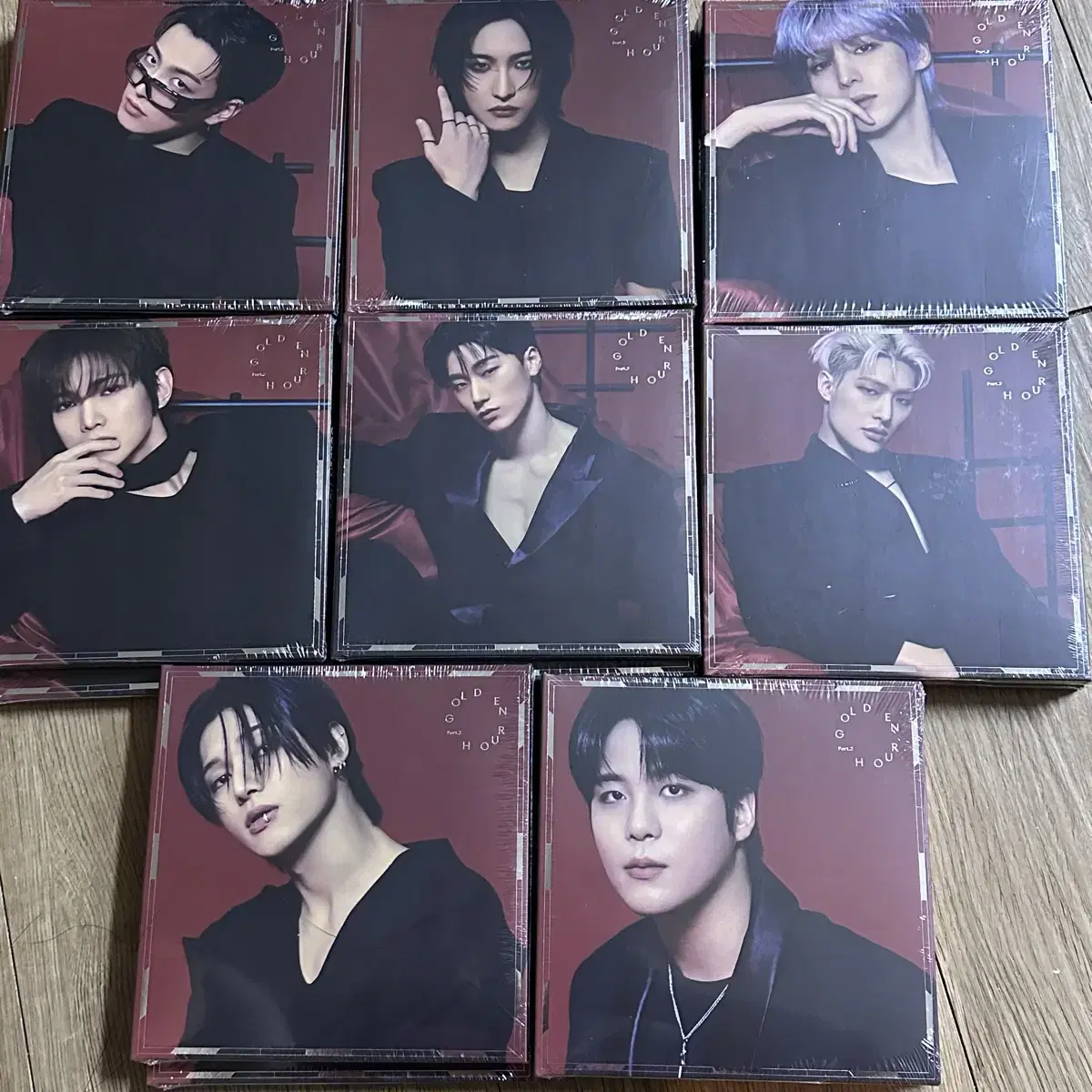 ATEEZ GOLDEN HOUR PART 2 DIGIPACK SET