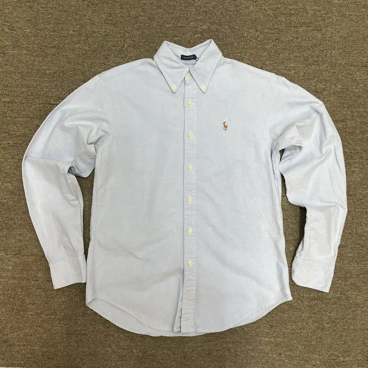 (size6) POLO 폴로 랄프로렌 솔리드 셔츠 클래식핏