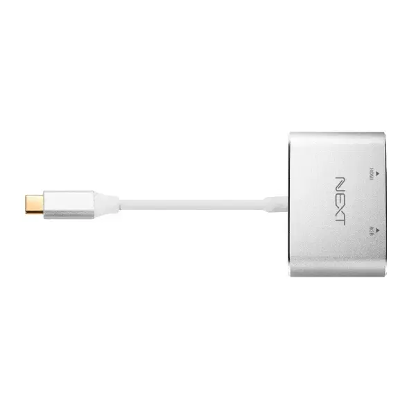 USB C타입 to HDMI or VGA 듀얼 컨버터