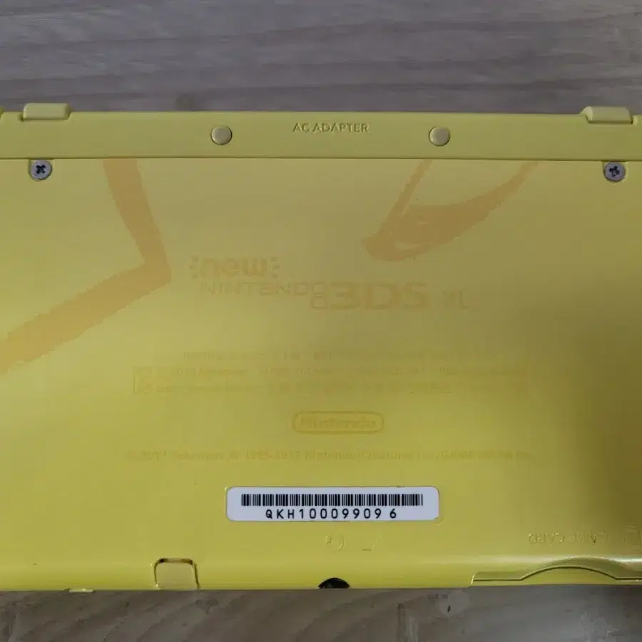 뉴 3ds xl 피카츄 에디션(포뱅+무버)