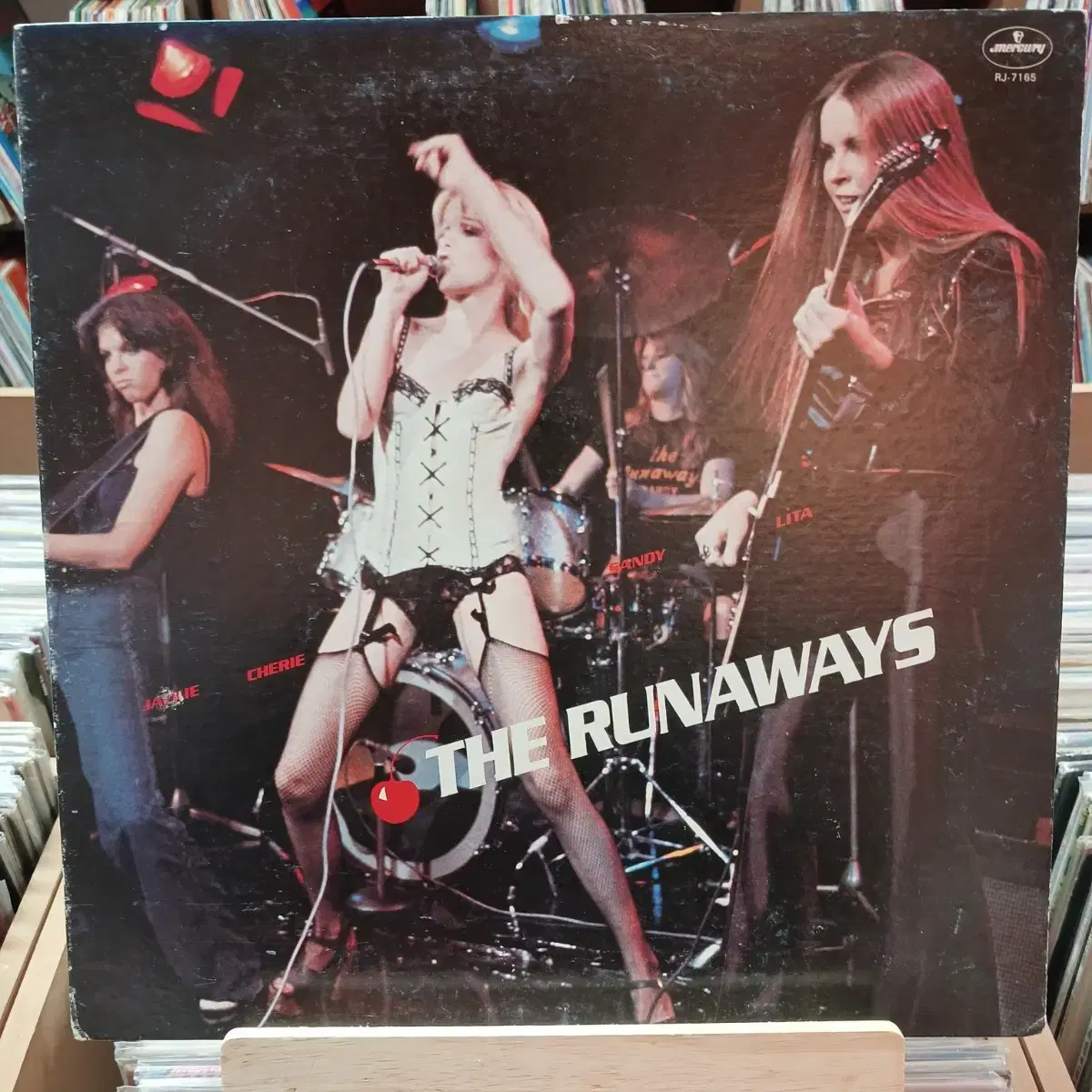 THE RUNAWAYS LP 3장 일괄 정리 가격