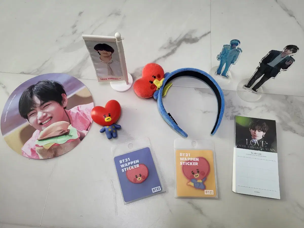 bts 방탄 태형 뷔 bt21 굿즈