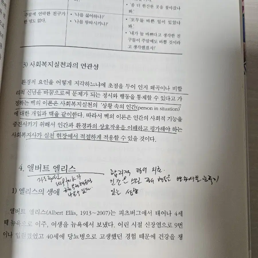 사회복지 전공교재(인간행동과 사회환경 2판)