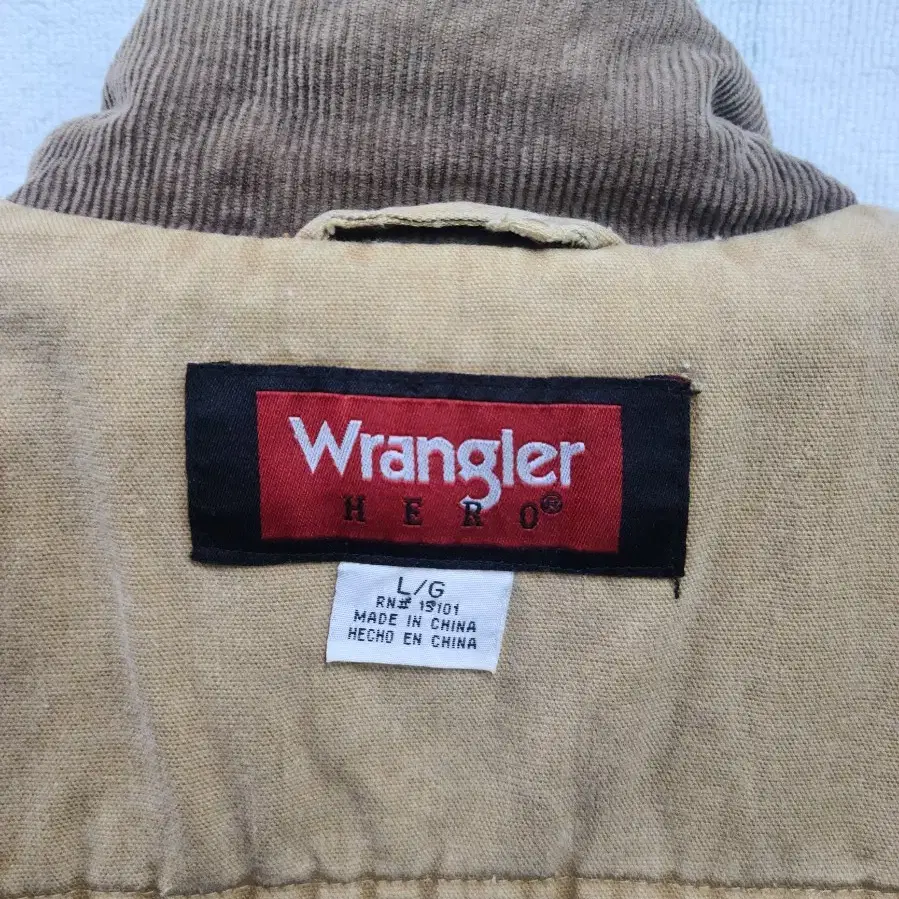 랭글러 양털조끼 Wrangler 워크웨어 워크자켓 like 칼하트