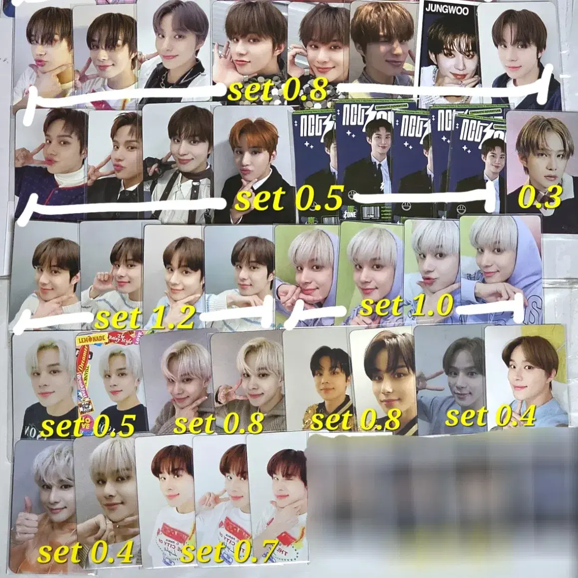 엔시티NCT127정우김정우포카네이션이즈위무모샵엔시티존팩트체크중국미공포럭드