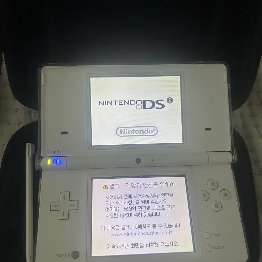 닌텐도 dsi 화이트 +포켓몬 칩