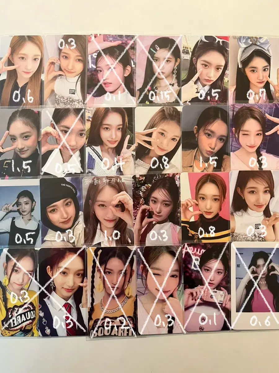 ive photocard transfer | unreleased photocard empress yujin gaeul lay wonyoung liz