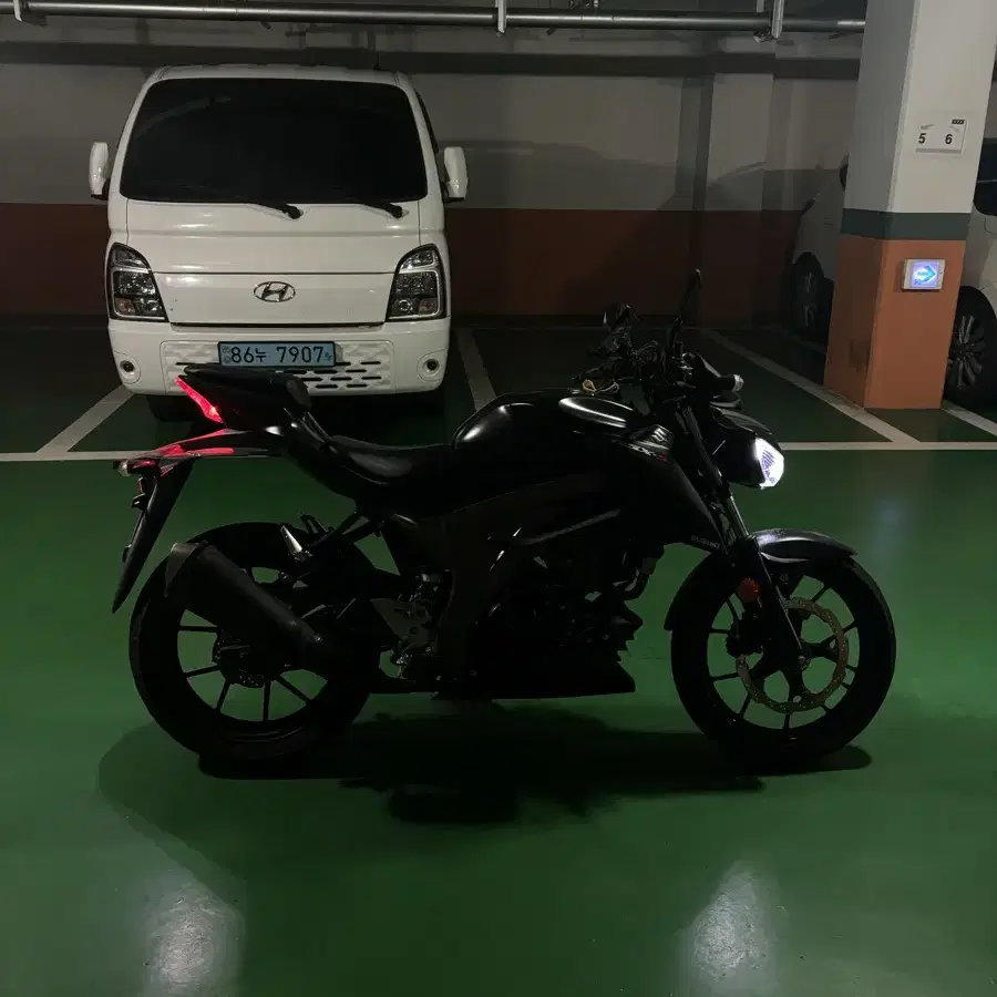 스즈키 gsx-s125 급처