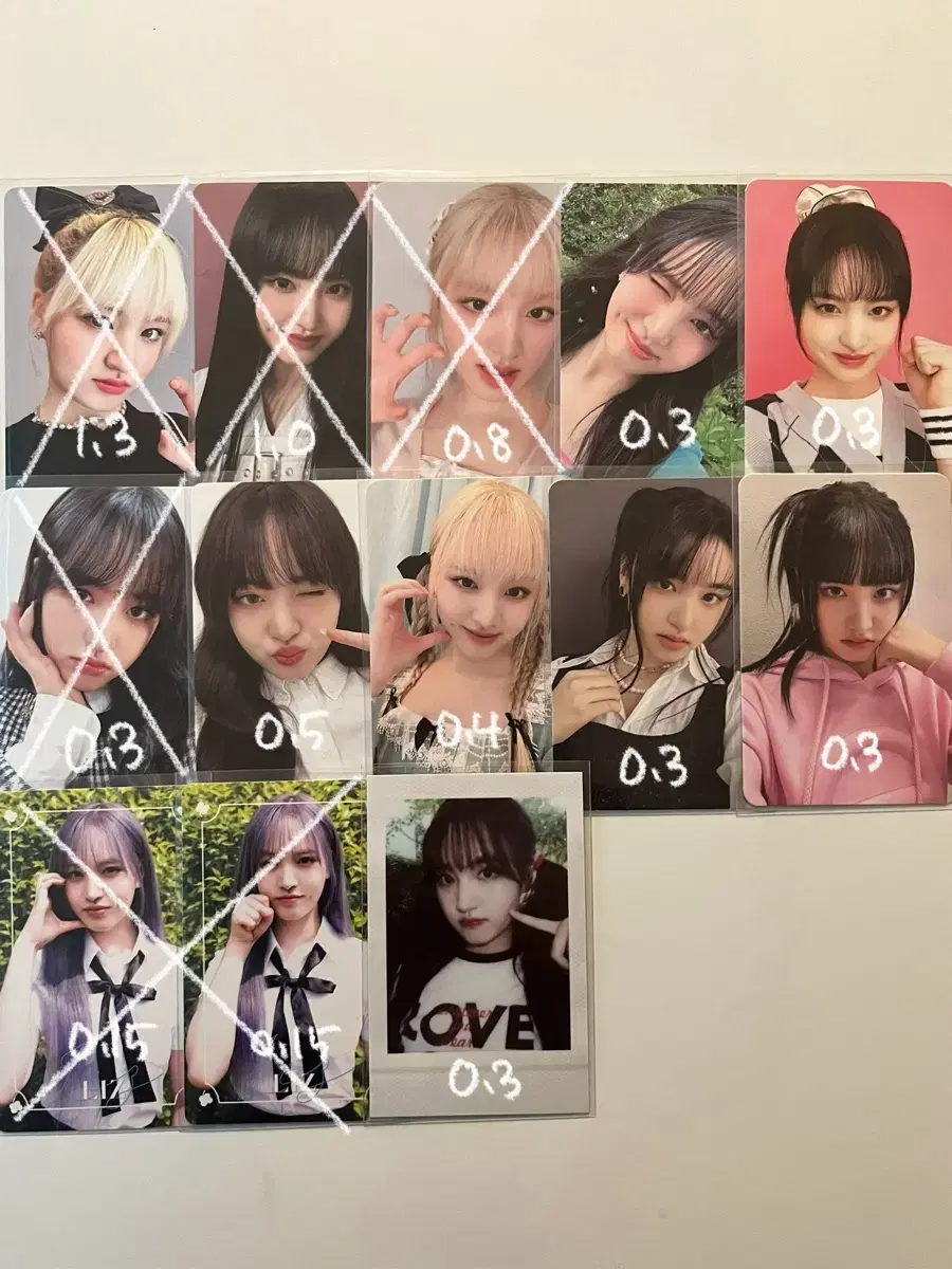 ive's photocard wts | ltd. released photocard switch yujin gaeul lay wonyoung leeseo