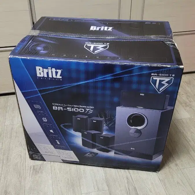 Britz 브리츠인터내셔널 BR-5100T3 5.1채널 스피커