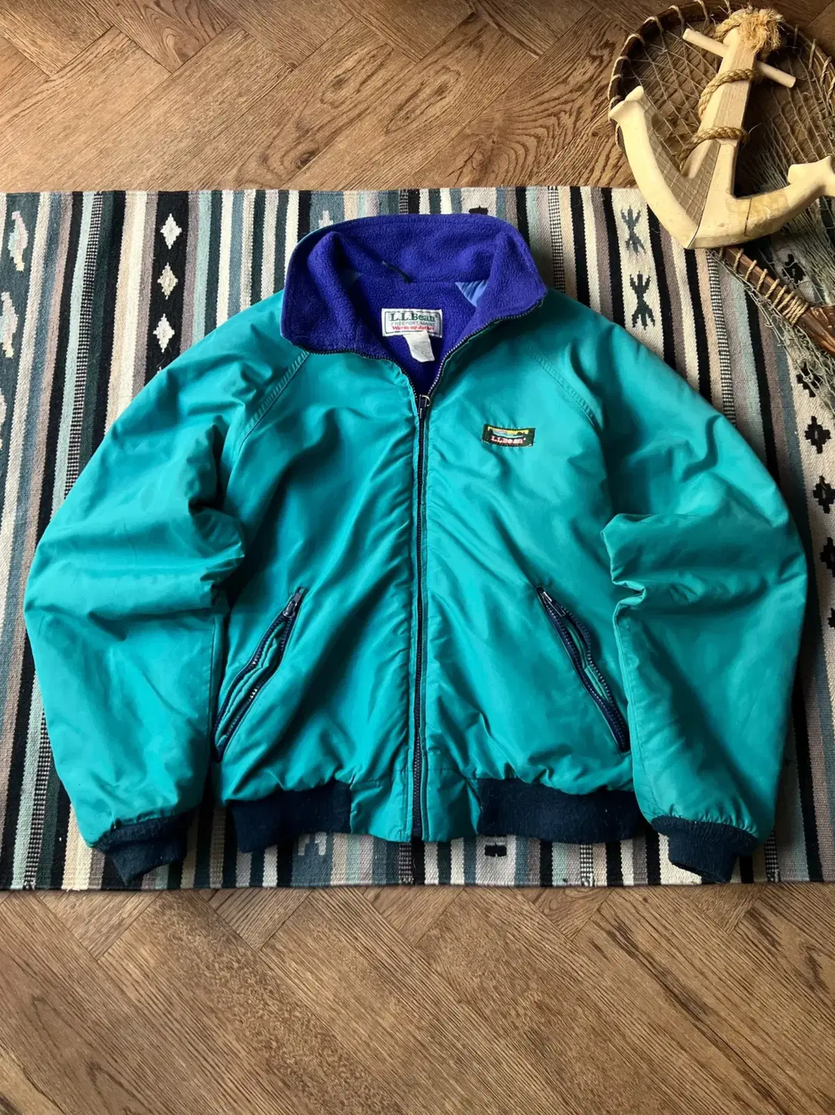 [M]90's L.L.Bean USA 엘엘빈 헤비 웜업 플라이트 자켓