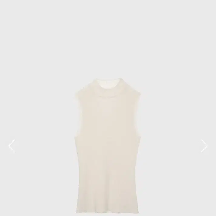 모노하 Clean sleeveless (light beige)