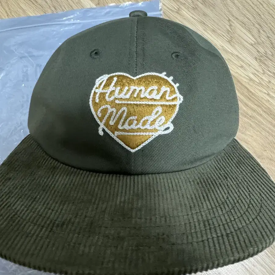 Human Made Corduroy Cap Olive Drab