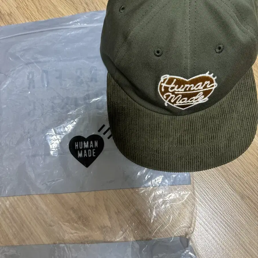 Human Made Corduroy Cap Olive Drab