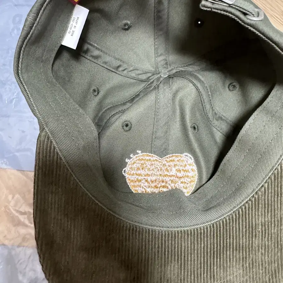 Human Made Corduroy Cap Olive Drab