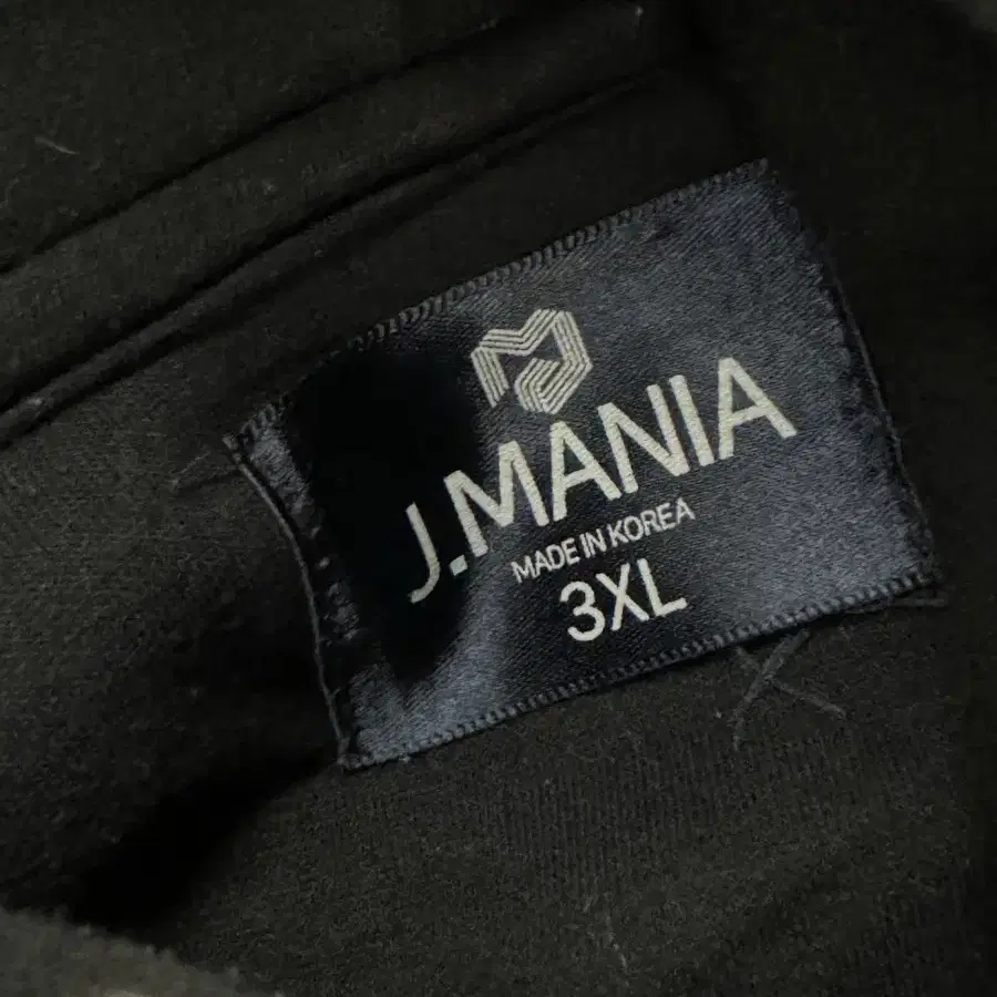 J.mania 블랙 후드 3XL