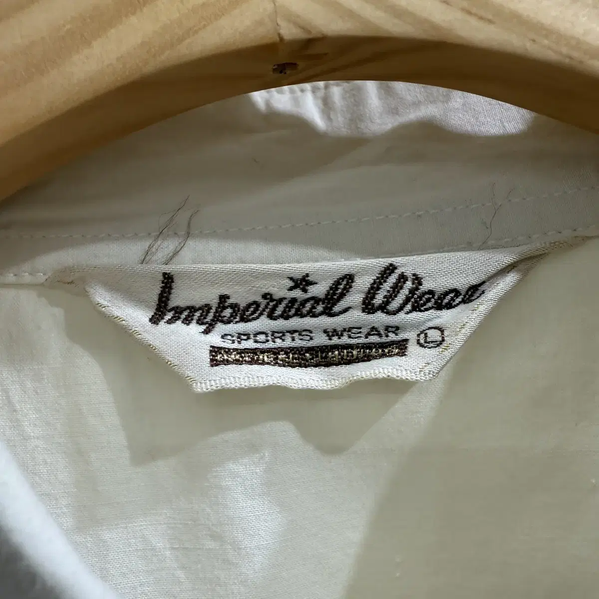 IMPERIAL WEAL 화이트 셔츠