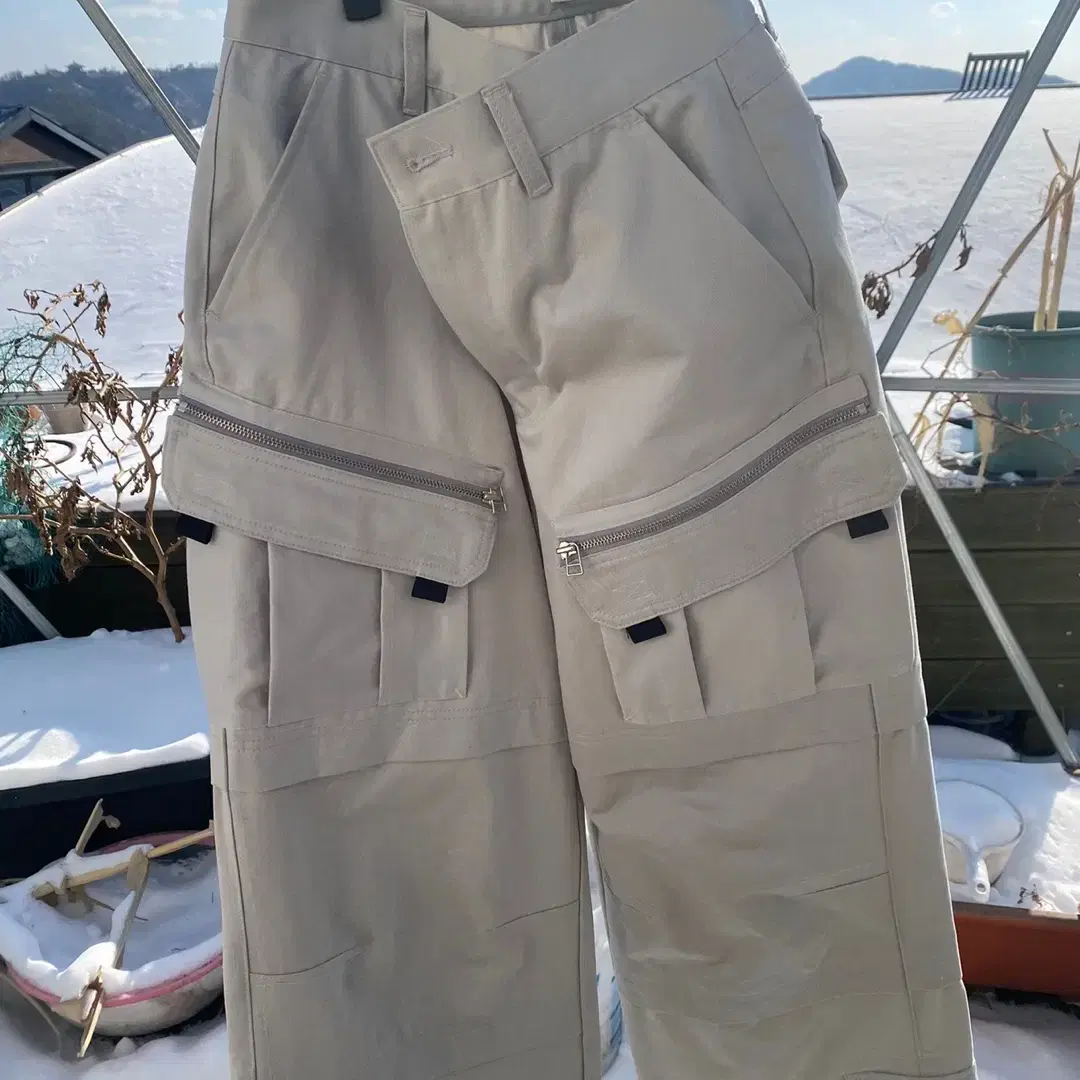 IEY(이에이) TOOL OVER CARGO PANTS [LG, M]