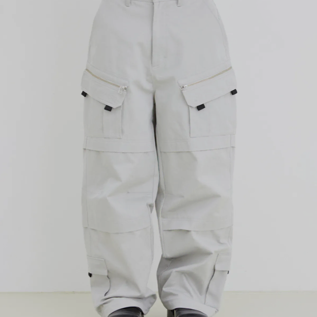 IEY(이에이) TOOL OVER CARGO PANTS [LG, M]