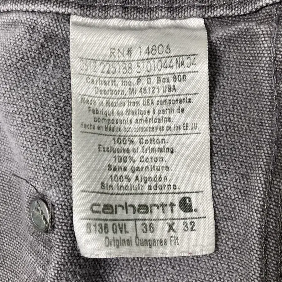 10s Carhartt Double Knee Work Pants