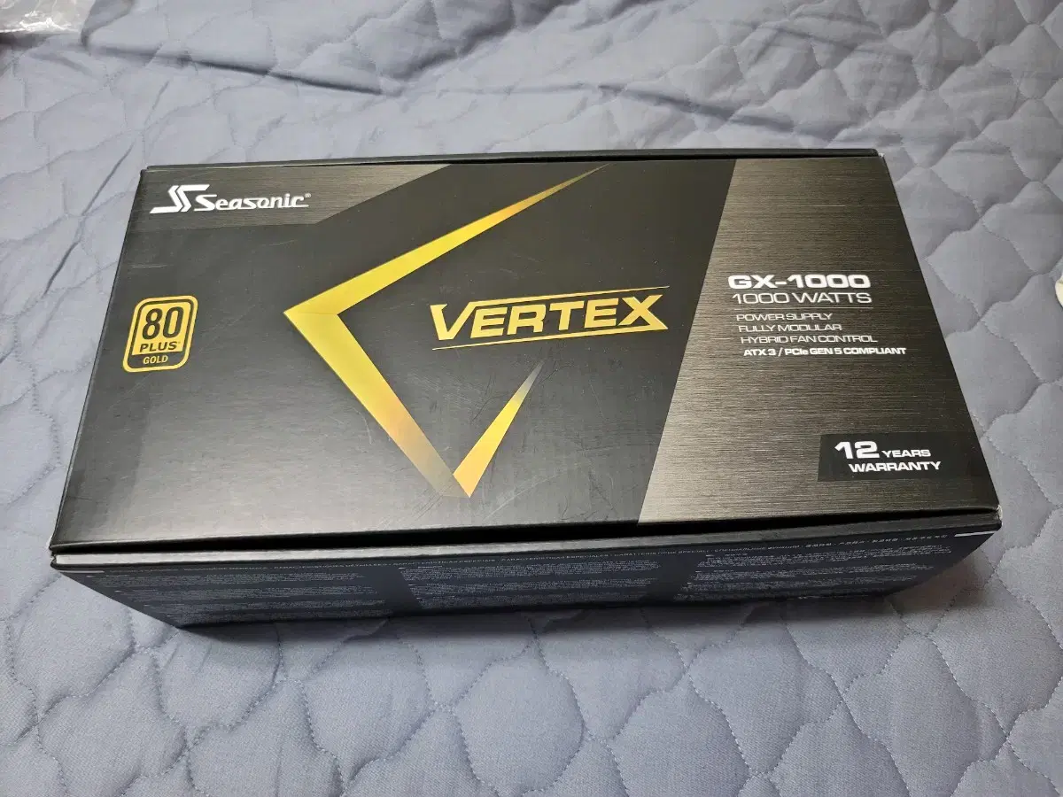 시소닉 VERTEX GX-1000 GOLD 풀모듈러 ATX3.0 판매