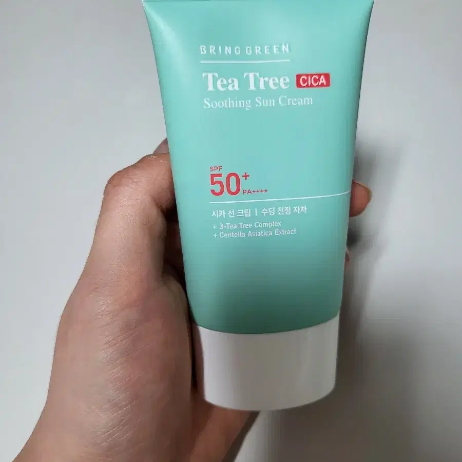 [새상품] 브링그린 티트리 시카 수딩 썬크림 SPF50+