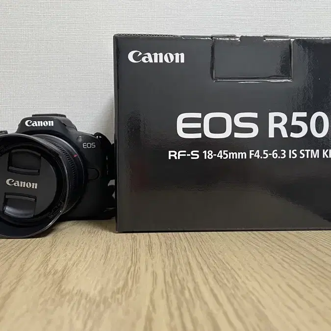 캐논 r50 + 18-45mm 번들렌즈 + 캐논 카메라 가방