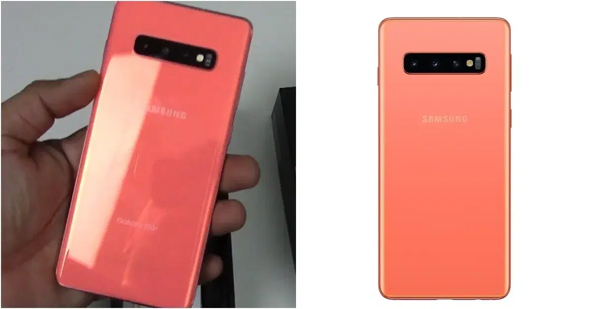 galaxy s10+ 플라밍고 자급제 128GB