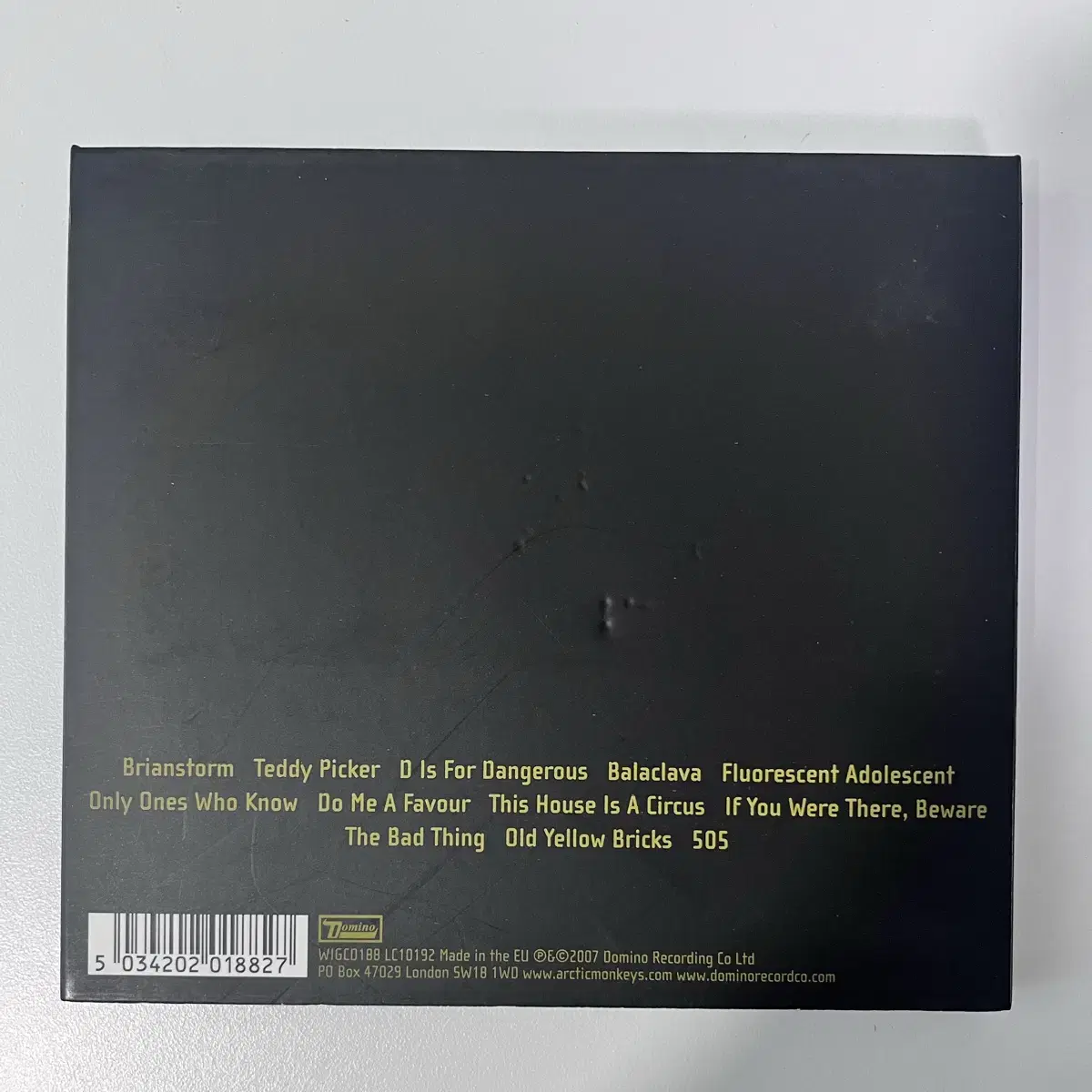 악틱몽키즈 2집 Favorite Worst Nightmare 일본반 CD