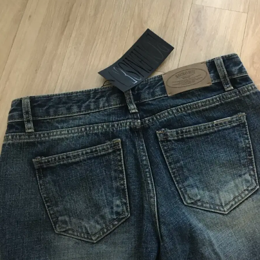 보헤미안서울  GRADATION WASHED DENIM PANTS(텍O)