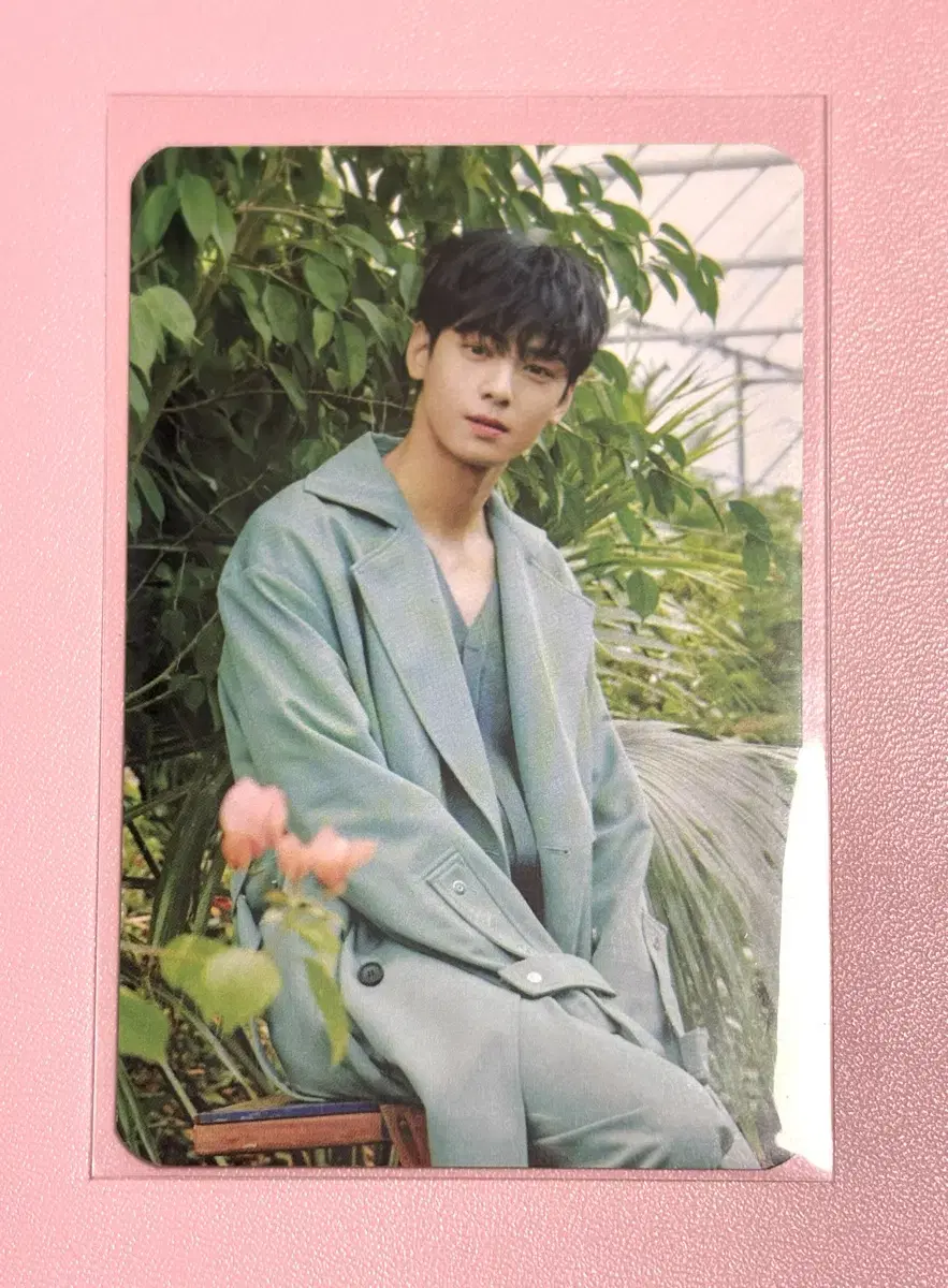 아스트로 차은우 All light Green ver. 포카