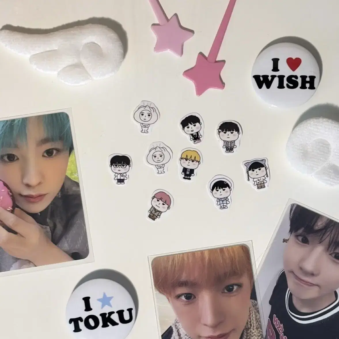 엔시티 위시 스티커 유우시 사쿠야 nct wish !