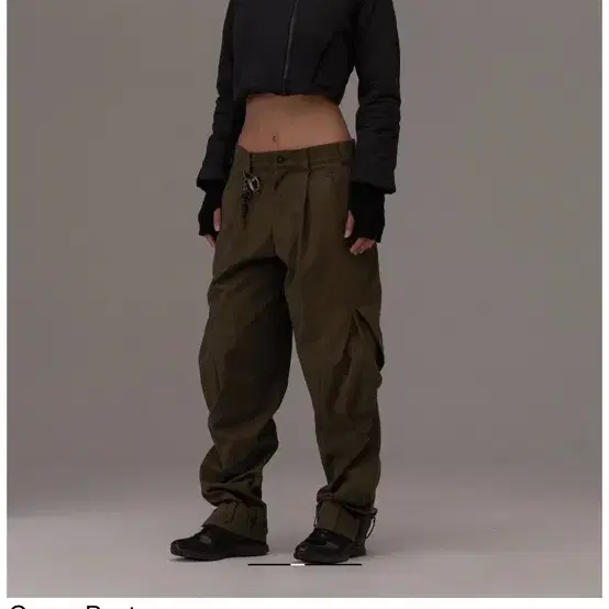 [2] 혜인서 23fw 카고 팬츠 khaki