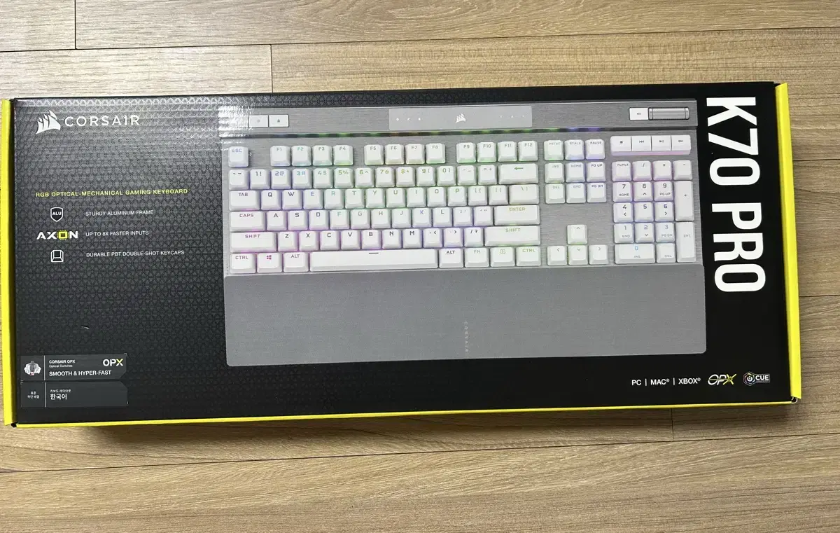 (미개봉) 커세어 K70 RGB PRO OPX