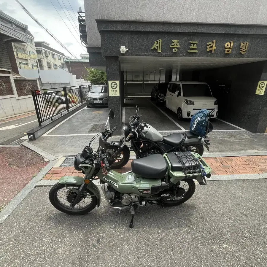 [23년식] 헌터커브 그린 ct125 판매 5800km