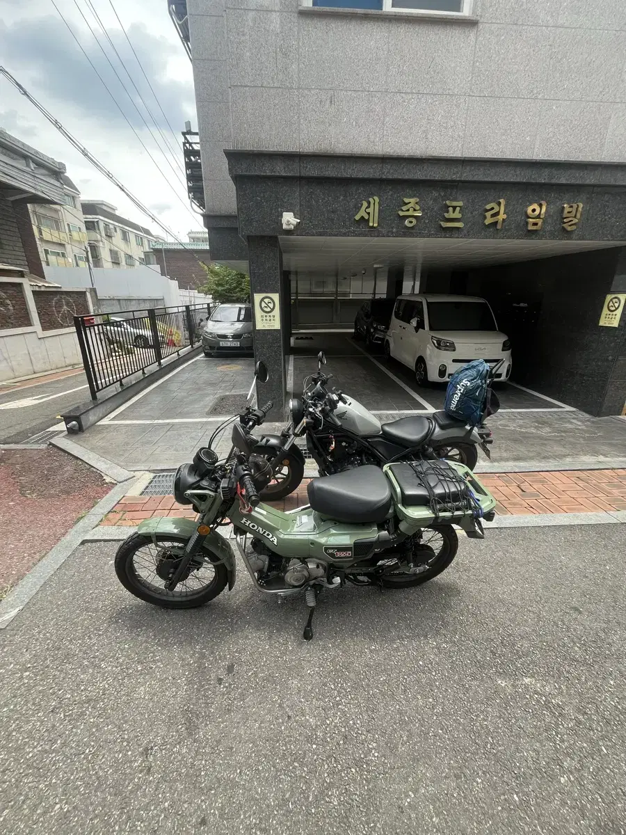 [23년식] 헌터커브 그린 ct125 판매 5800km