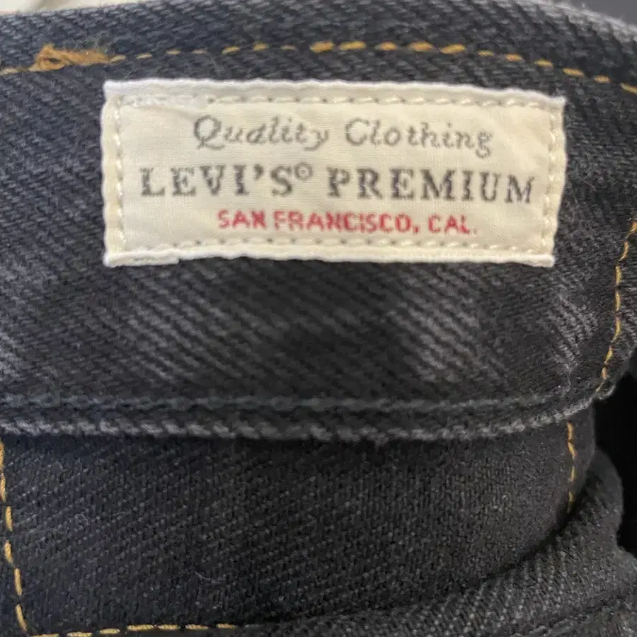 Levi's 베이크루 별주 501 블랙 w34 L28