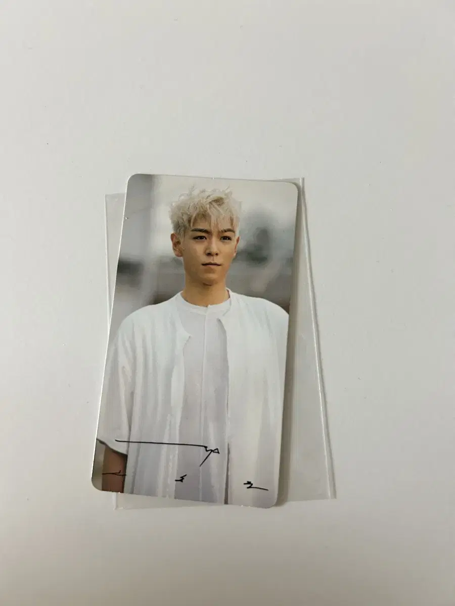 Big Bang Top Photocard