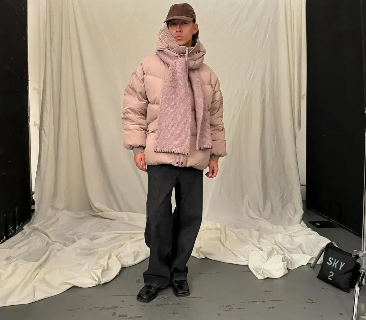 HGBB STUDIO 24AW PINK PARKA