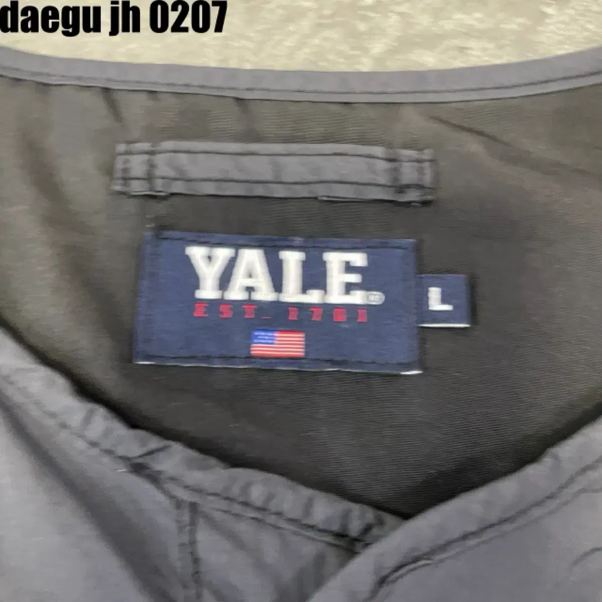 Yale 누빔 자켓 100