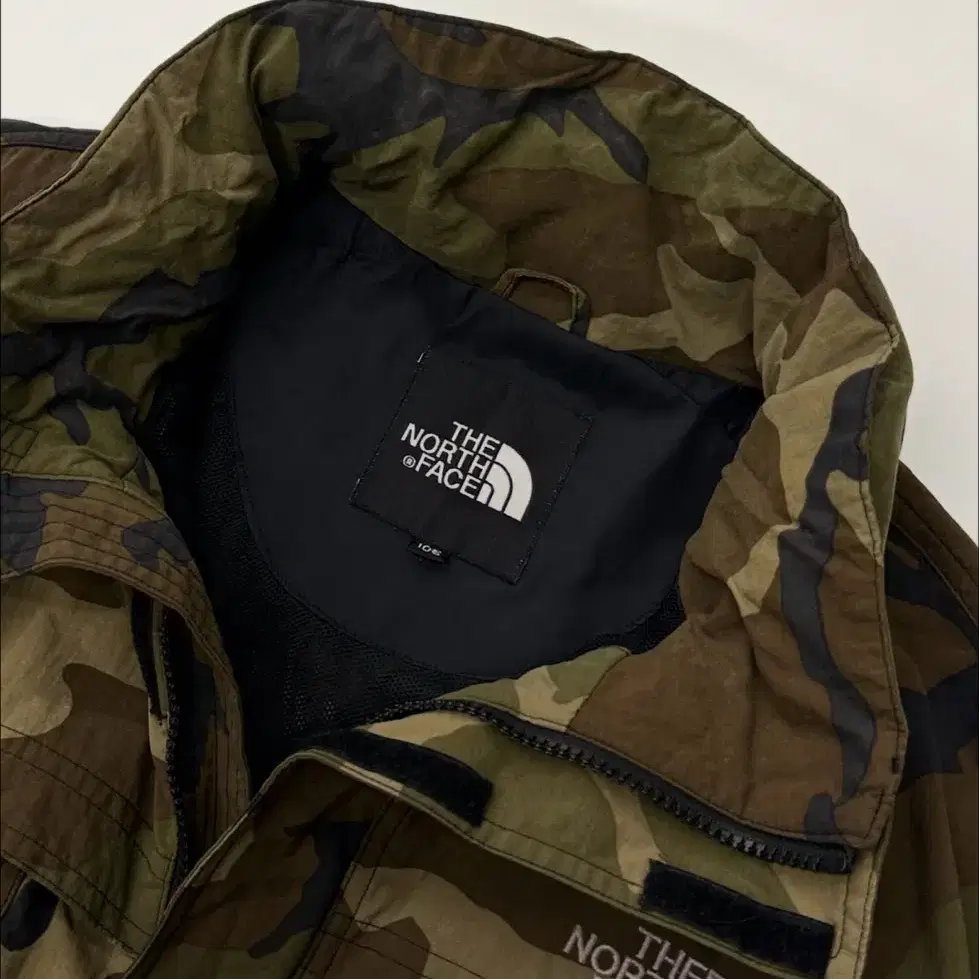 The North Face 노스페이스 카모 밀리터리 후드 자켓