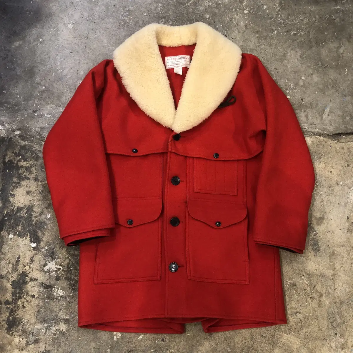 80s Filson Mackinaw Packer coat USA made