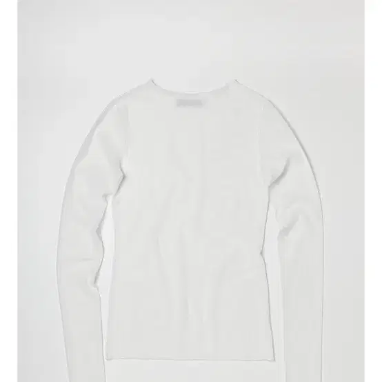 *오눅님 착용 낫띵에브리띵 MESH LONG SLEEVE TOP 화이트