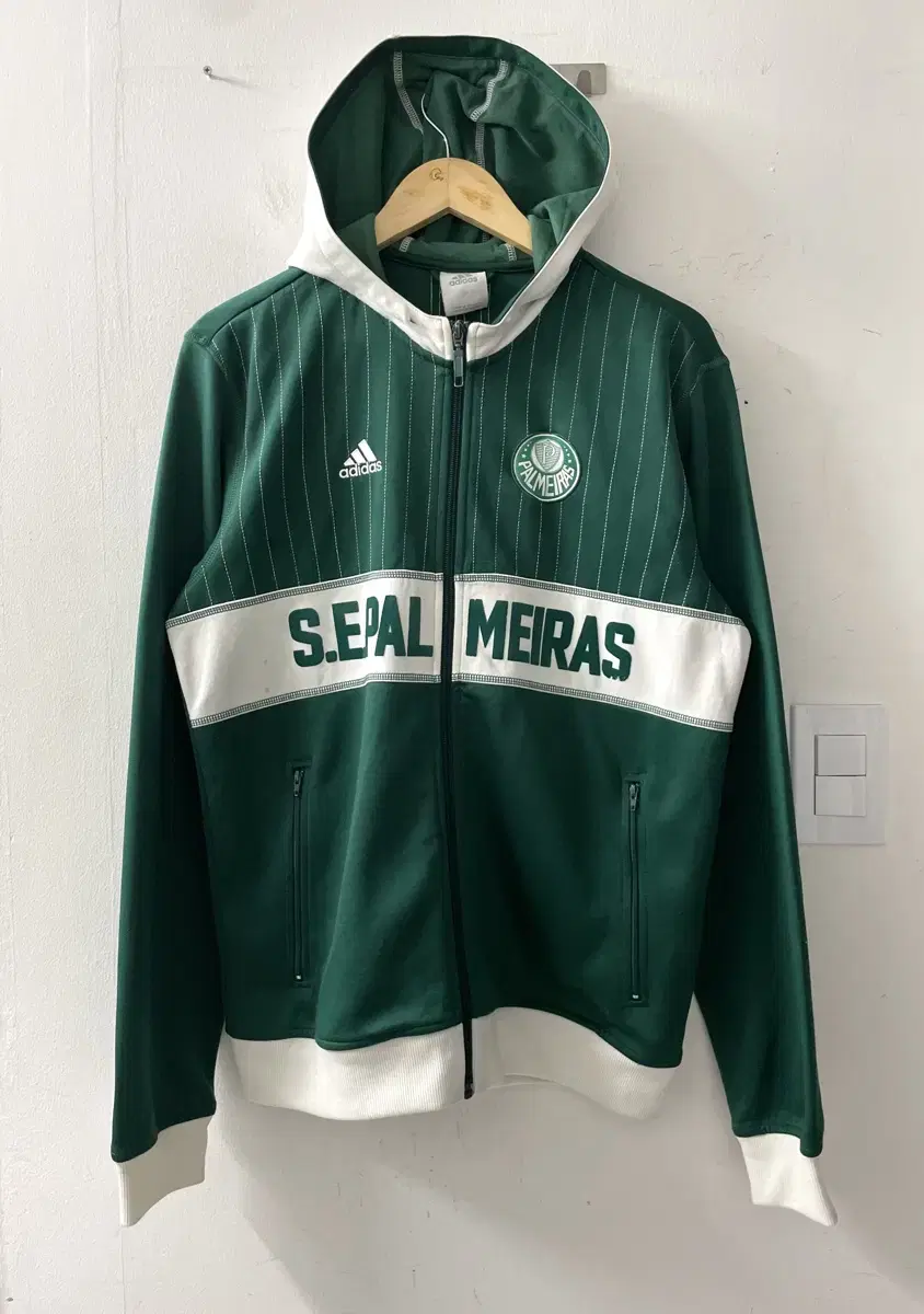 아디다스 S.E. Palmeiras 져지 트랙탑 후드집업