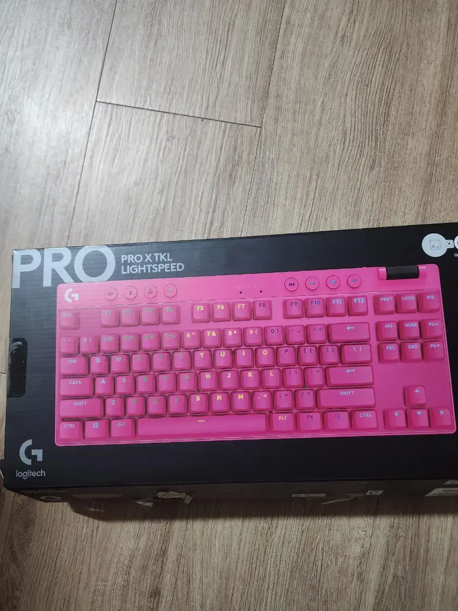 g pro x tkl lightspeed  핑크