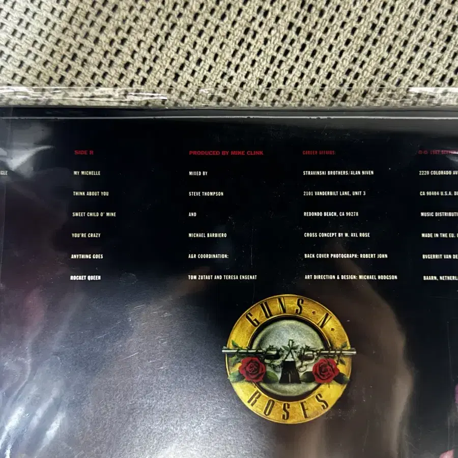 Guns N' Roses (건즈 앤 로지스) LP