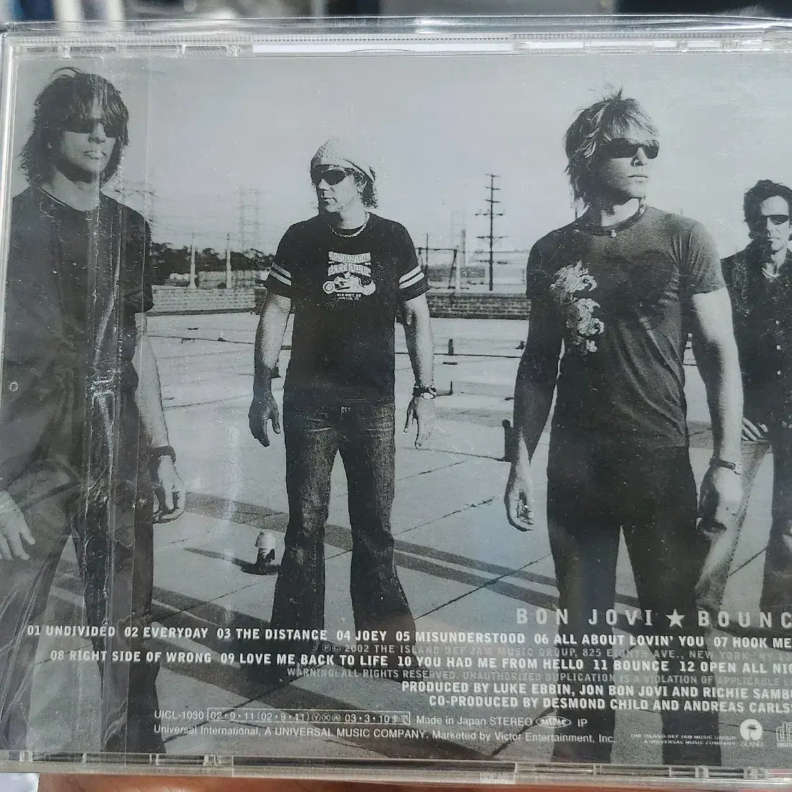 BON JOVI BOUNCE 수입반 CD