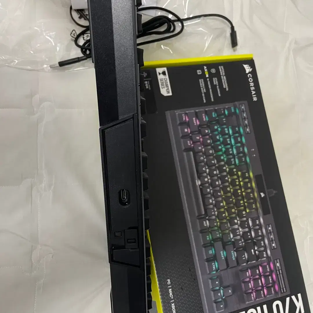 (페이커 키보드) K70 RGB TKL 광축 키보드