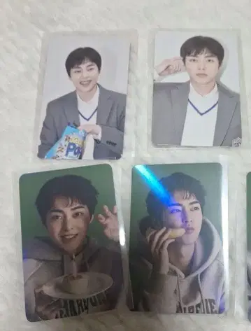 EXO 시우민 씨그릿트레카 4매 세트