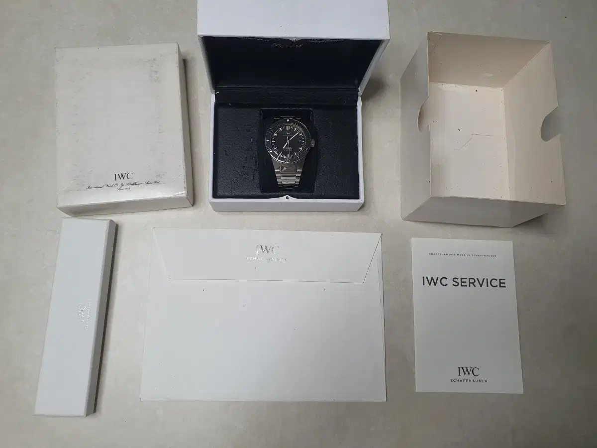 IWC 아쿠아타이머 GST 2000